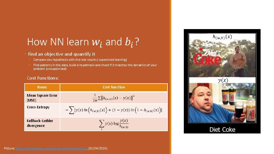  • Find an objective and quantify it • Compare you hypothesis with the