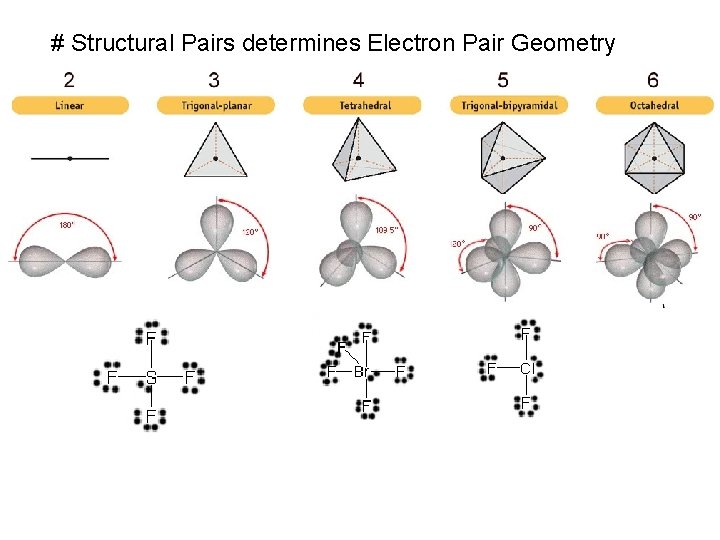 # Structural Pairs determines Electron Pair Geometry 