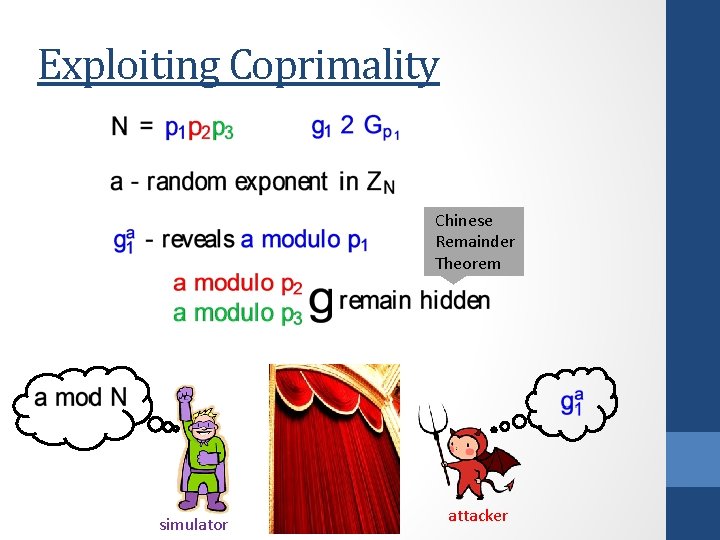Exploiting Coprimality Chinese Remainder Theorem simulator attacker 