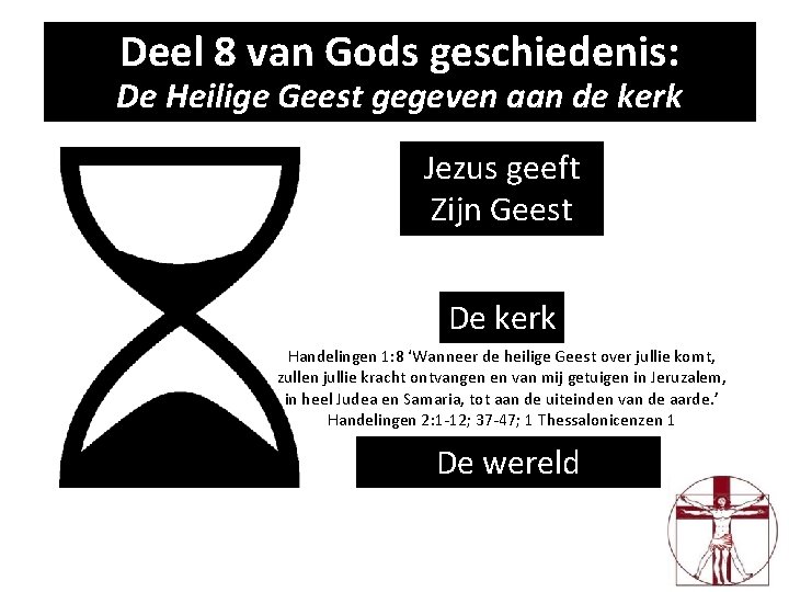 Deel 8 van Gods geschiedenis: Deel 7 van Gods geschiedenis De Heilige Geest gegeven