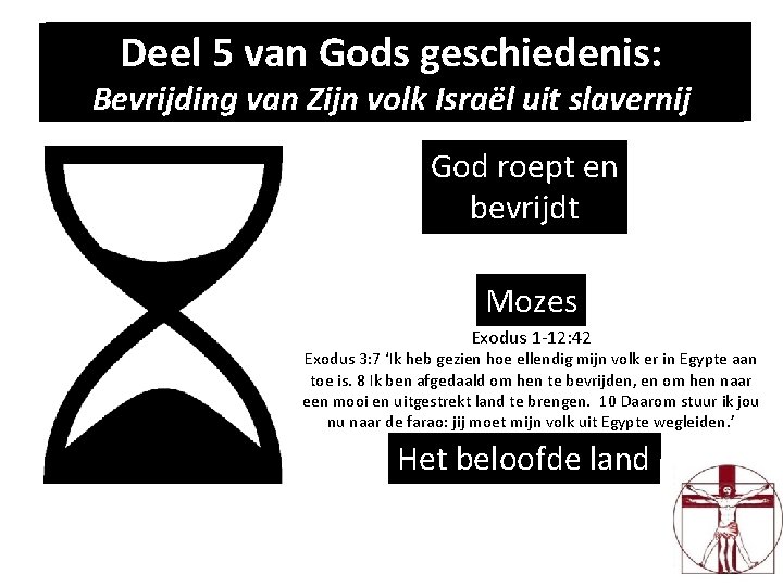 Deel 5 van Gods geschiedenis: Deel 4 van Gods geschiedenis Bevrijding van Zijn volk