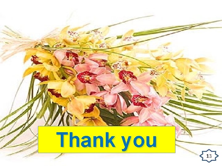 Thank you 13 