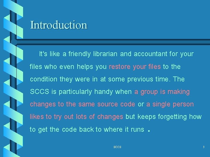 Introduction It's like a friendly librarian and accountant for your files who even helps