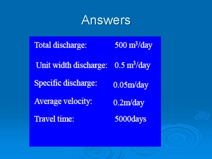Answers 