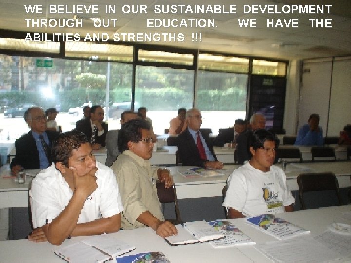 ROTARY CLUB SAN JOSE WE BELIEVE IN OUR SUSTAINABLE DEVELOPMENT ROTARACT CLUB SAN JOSE