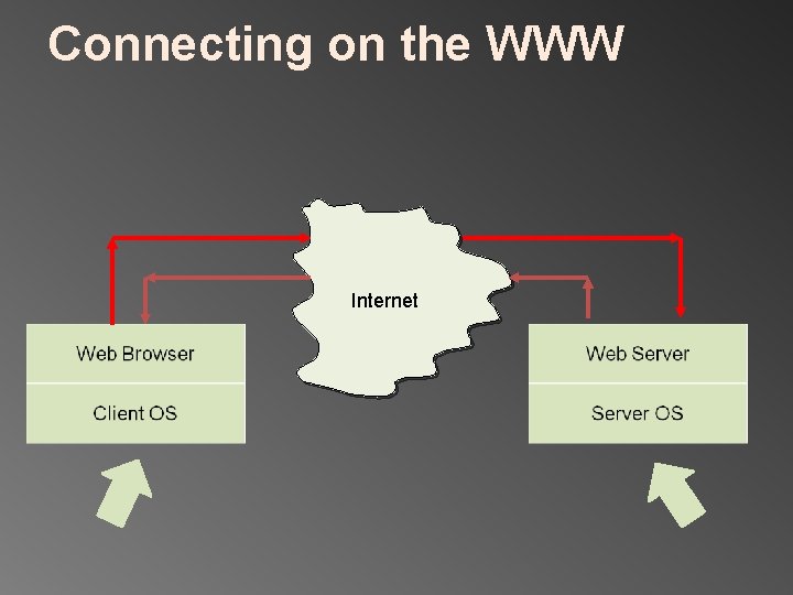 Connecting on the WWW Internet 