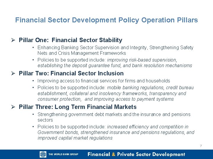 Mozambique Proposed Financial Sector Development Policy Operation ...