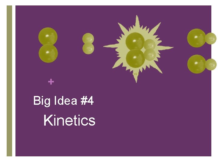 + Big Idea #4 Kinetics 