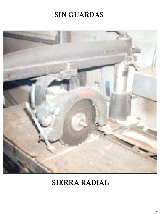 SIN GUARDAS SIERRA RADIAL 15 