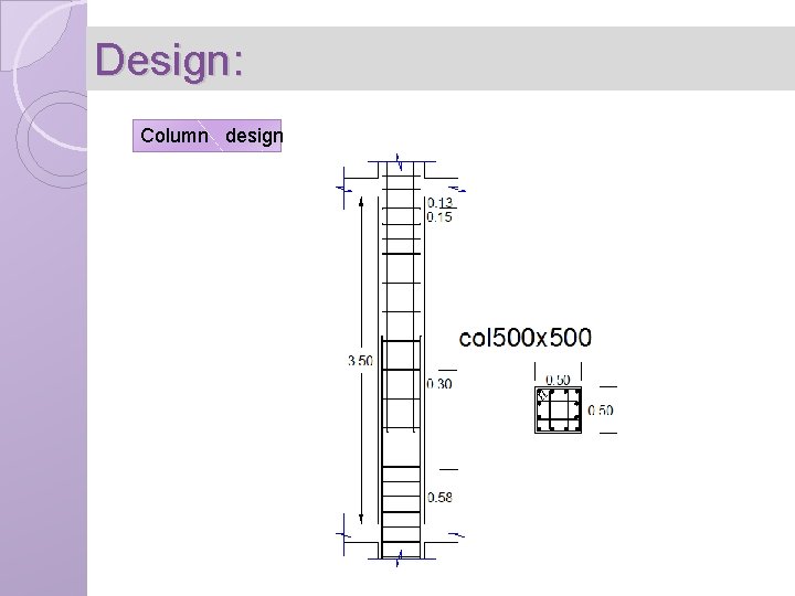 Design: Column design 