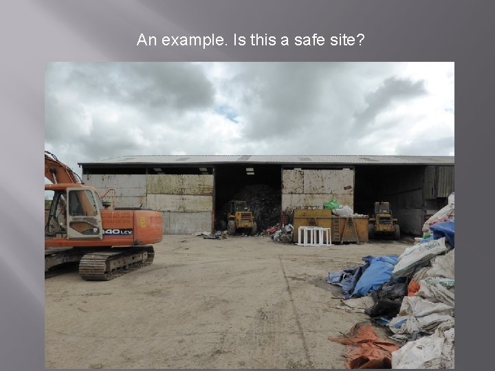 An example. Is this a safe site? An example. Is this a safe site?