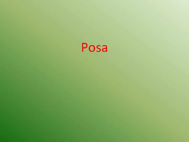 Posa 