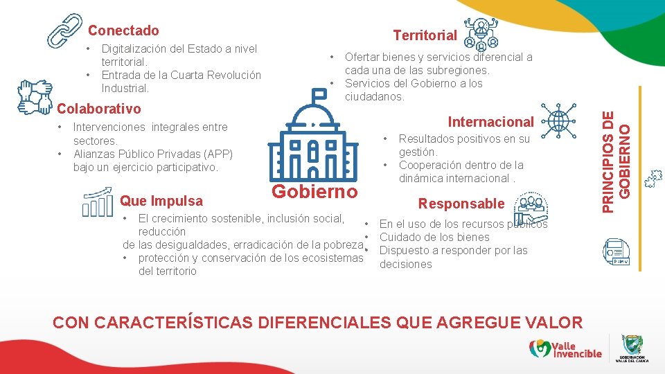 Conectado • Digitalización del Estado a nivel territorial. Entrada de la Cuarta Revolución Industrial.