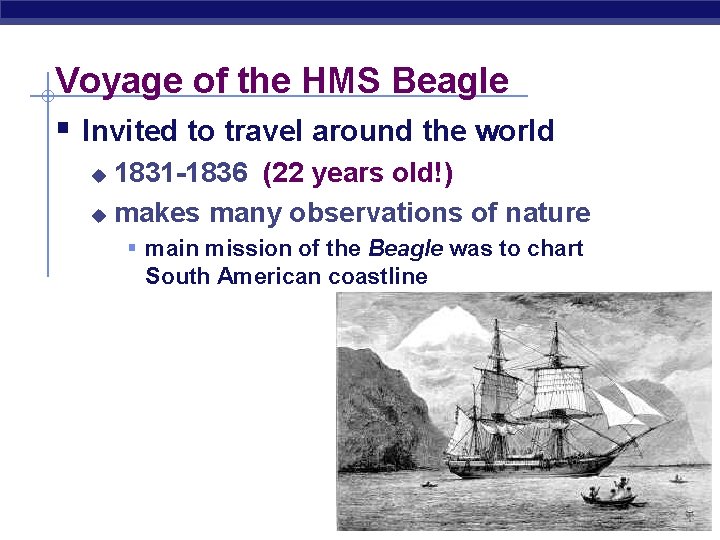 Voyage of the HMS Beagle § Invited to travel around the world 1831 -1836