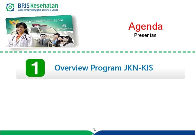 Agenda Presentasi Overview Program JKN-KIS 2 