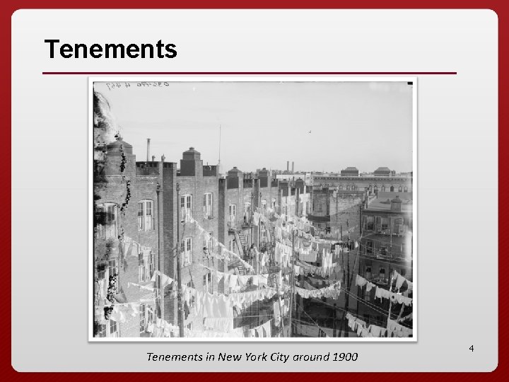 Tenements in New York City around 1900 4 