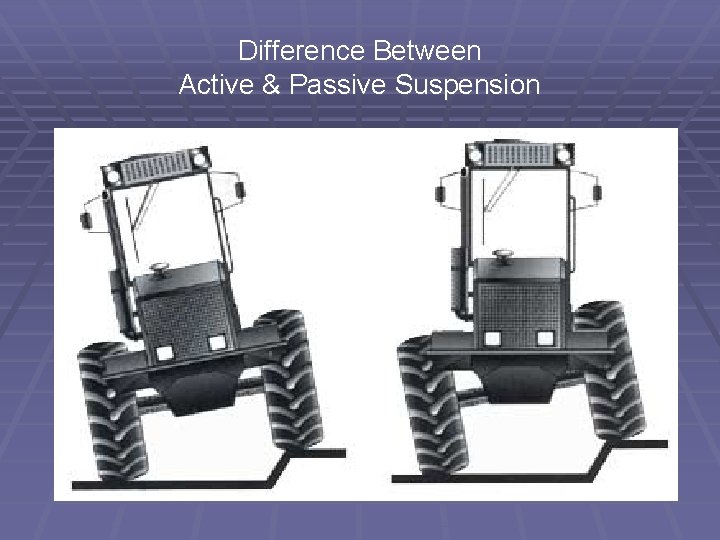 Difference Between Active & Passive Suspension 