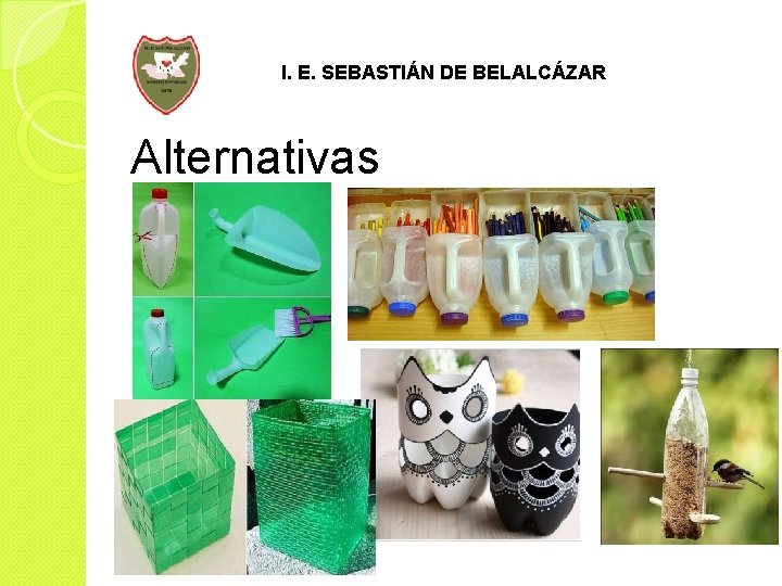 I. E. SEBASTIÁN DE BELALCÁZAR Alternativas 