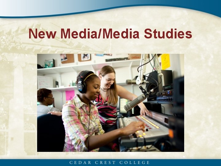 New Media/Media Studies 