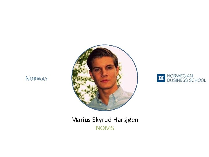 NORWAY Marius Skyrud Harsjøen NOMS 