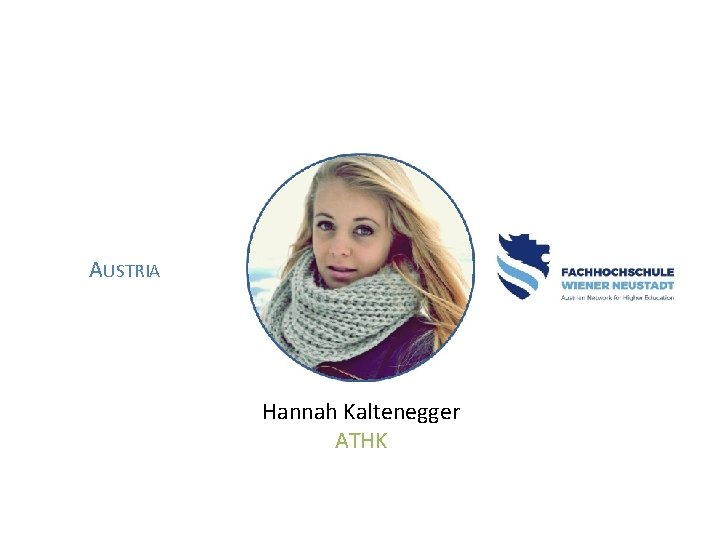 AUSTRIA Hannah Kaltenegger ATHK 