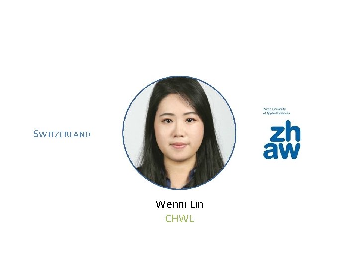 SWITZERLAND Wenni Lin CHWL 