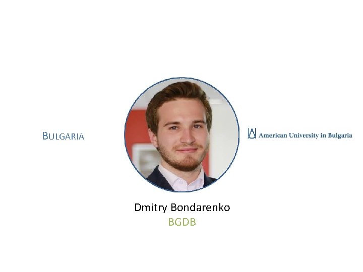 BULGARIA Dmitry Bondarenko BGDB 