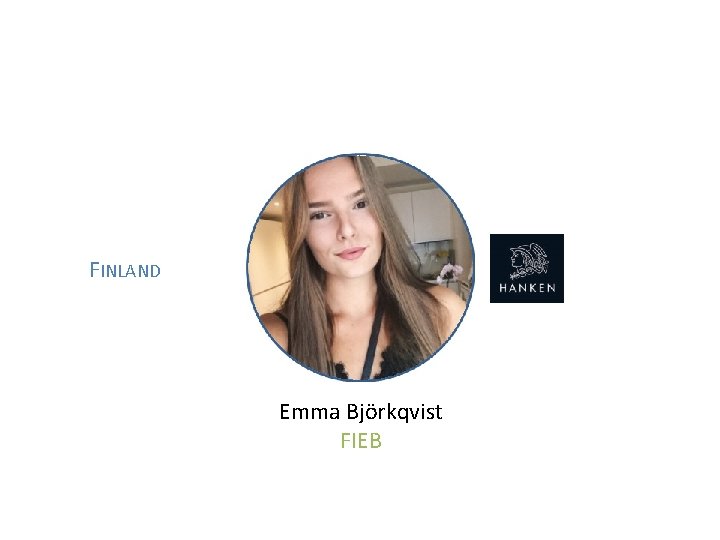 FINLAND Emma Björkqvist FIEB 