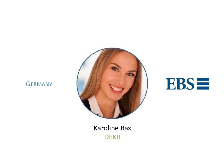 GERMANY Karoline Bax DEKB 