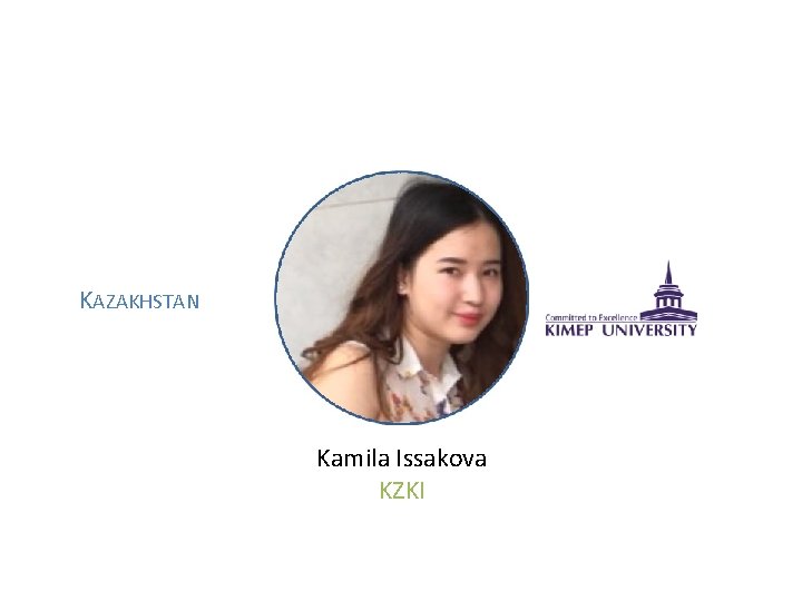KAZAKHSTAN Kamila Issakova KZKI 