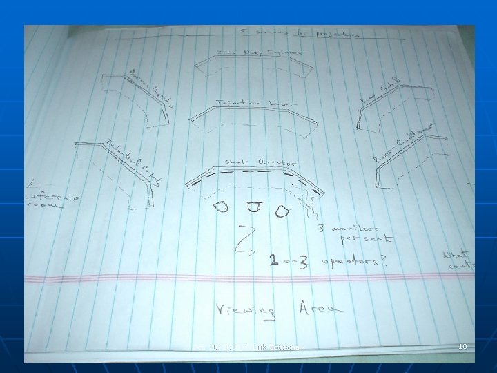 Physical Layout Oct. 28, 2005 - Erik Gottschalk 10 