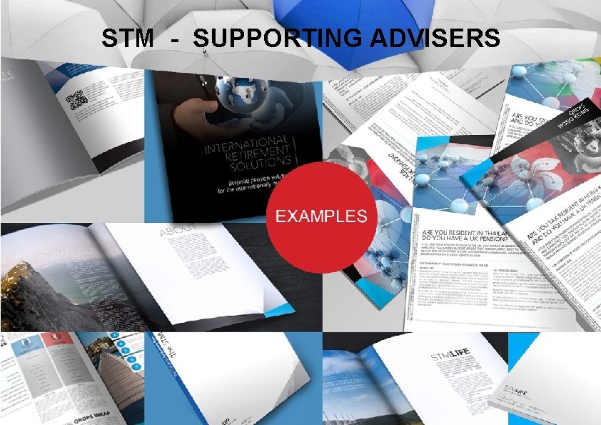 STM - SUPPORTING ADVISERS EXAMPLES STM - SUPPORTING ADVISERS EXAMPLES