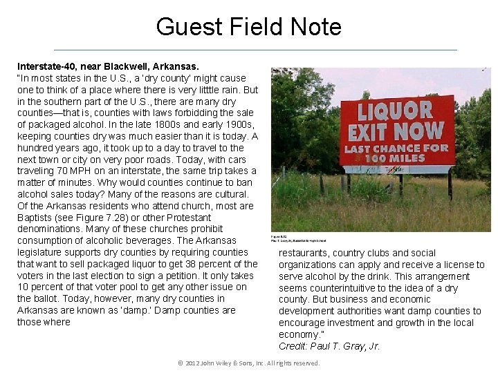 Guest Field Note Interstate-40, near Blackwell, Arkansas. “In most states in the U. S.