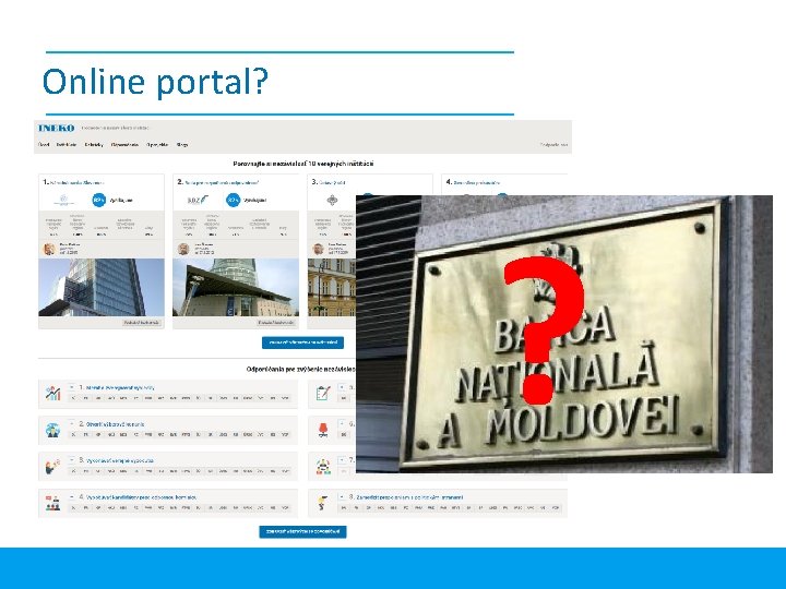 Online portal? ? 