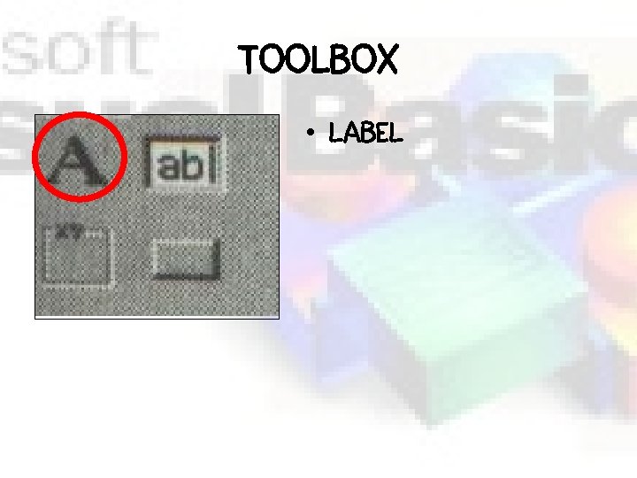 TOOLBOX • LABEL 