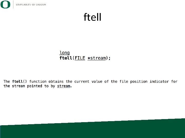 ftell 