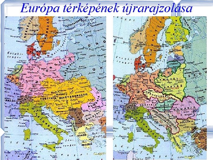 Európa térképének újrarajzolása 