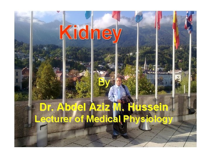 Kidney By Dr. Abdel Aziz M. Hussein Lecturer of Medical Physiology 