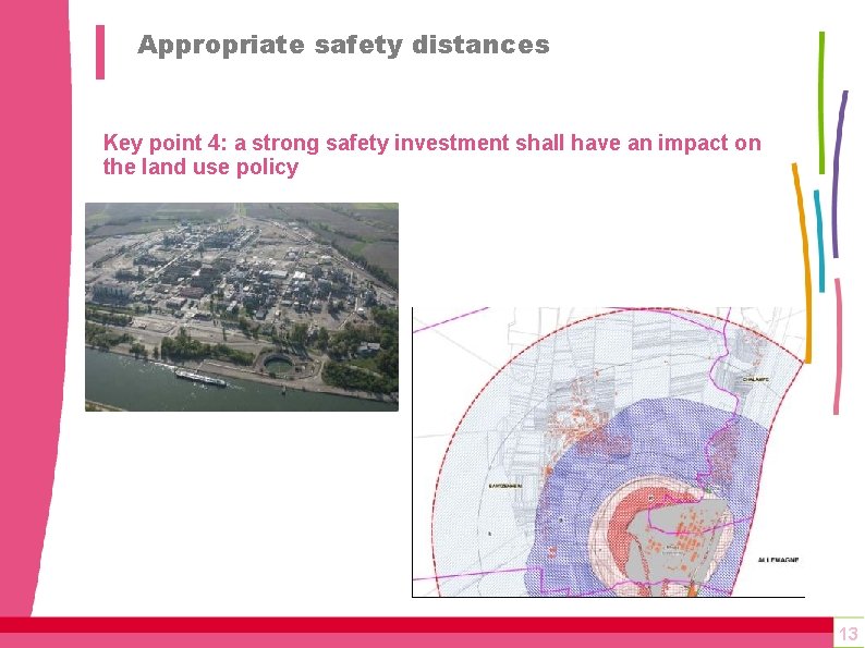 Appropriate safety distances Key point 4: a strong safety investment shall have an impact