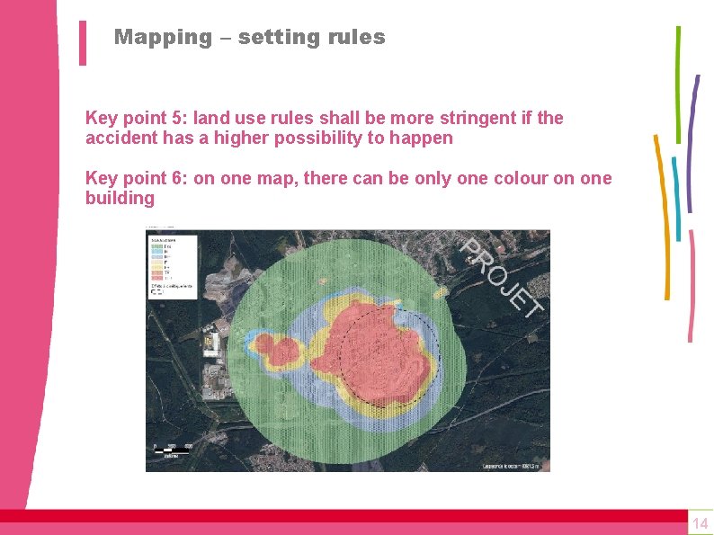 Mapping – setting rules Key point 5: land use rules shall be more stringent
