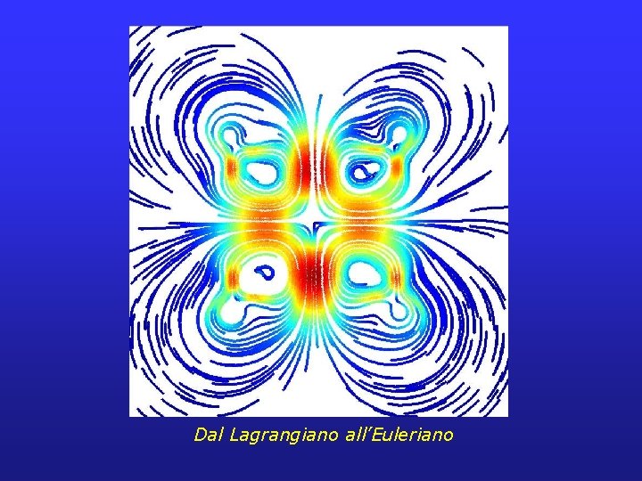 Dal Lagrangiano all’Euleriano 