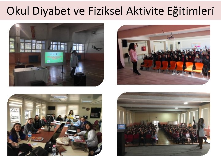 Okul Diyabet ve Fiziksel Aktivite Eğitimleri 