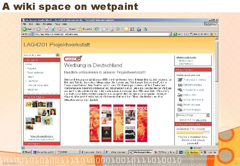 A wiki space on wetpaint 10/31/2021 GLo. CALL 2007 in Hanoi and Ho Chi