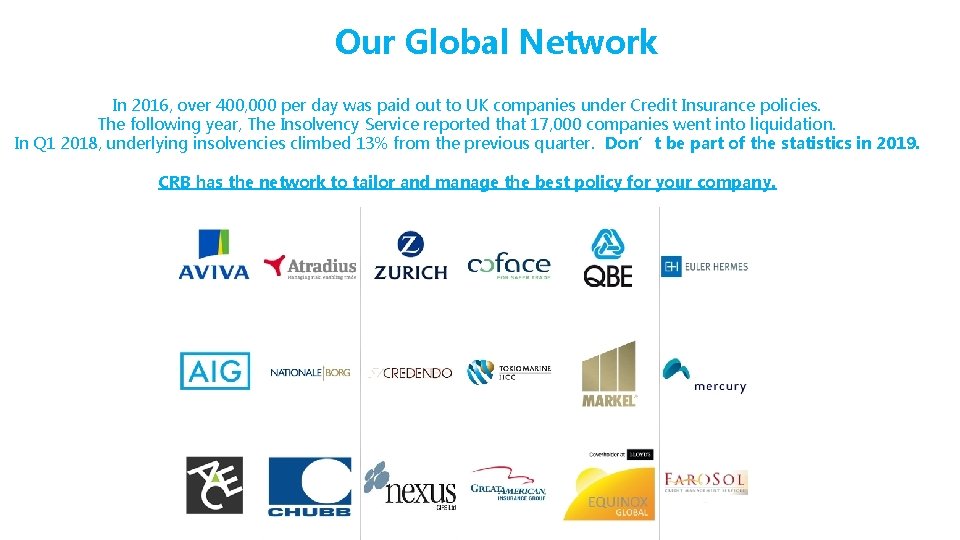 Our Global Network In 2016, over 400, 000 per day was paid out to