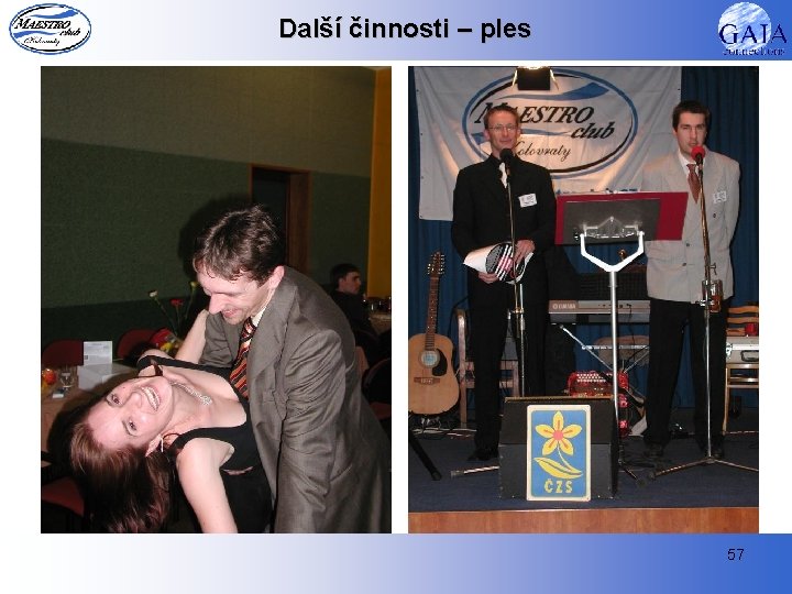 Další činnosti – ples 57 