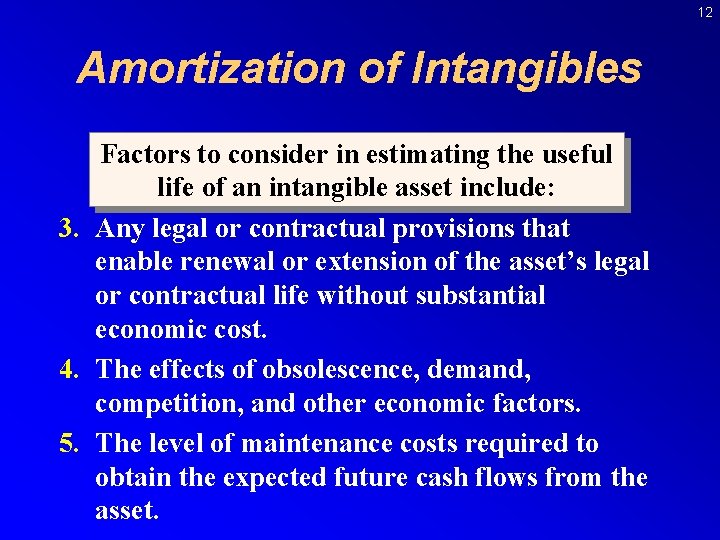 Chapter 12 Intangibles Intermediate Accounting 11 th edition