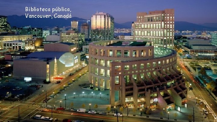 Biblioteca pública, Vancouver, Canadá 