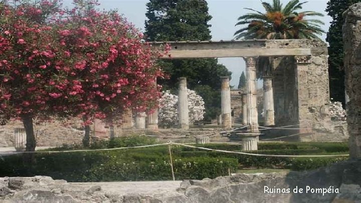 Ruinas de Pompéia 