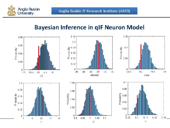 Anglia Ruskin IT Research Institute (ARITI) Bayesian Inference in q. IF Neuron Model Abu.