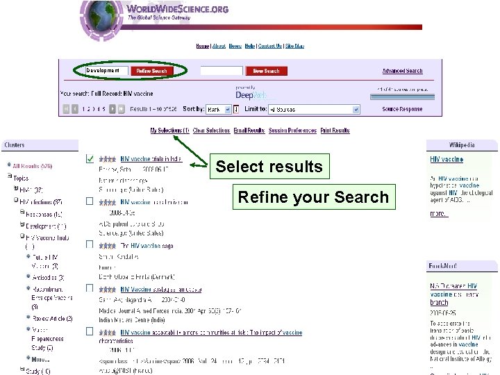 Development Select results Refine your Search 